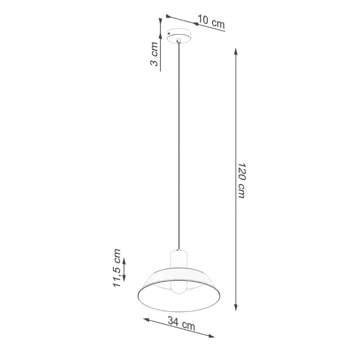 Ripplamp Fano Must E27 - BrighteNova