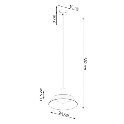 Ripplamp Fano Must E27 - BrighteNova