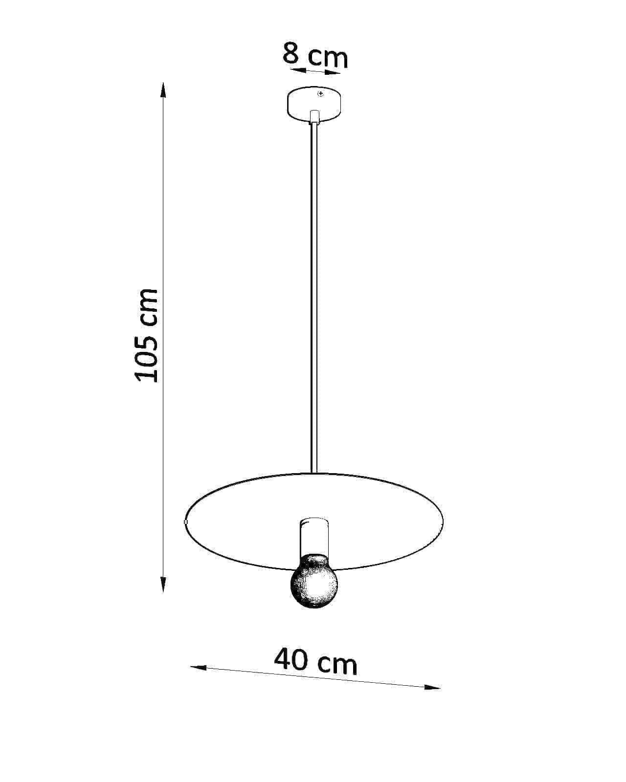 Ripplamp Flavio Valge E27 - BrighteNova