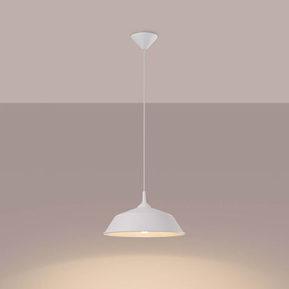 Ripplamp Frika Valge E27 - BrighteNova