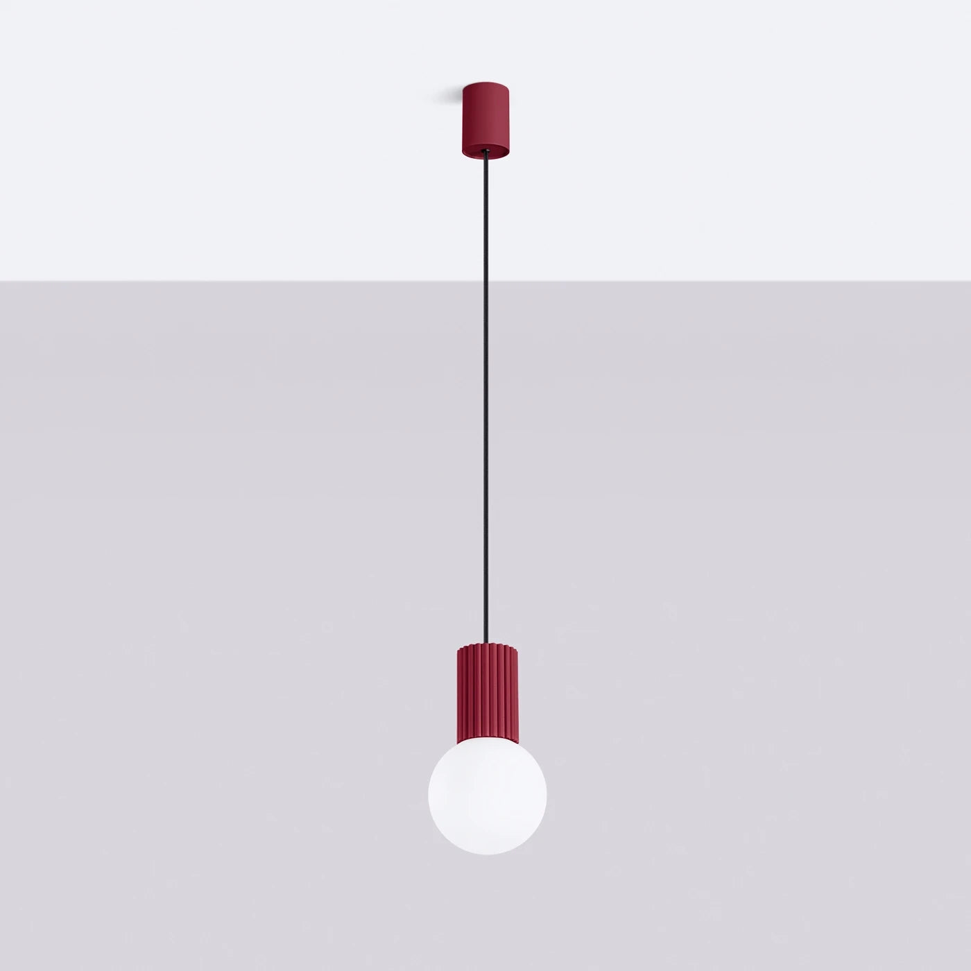 Ripplamp Halo Burgundia G9