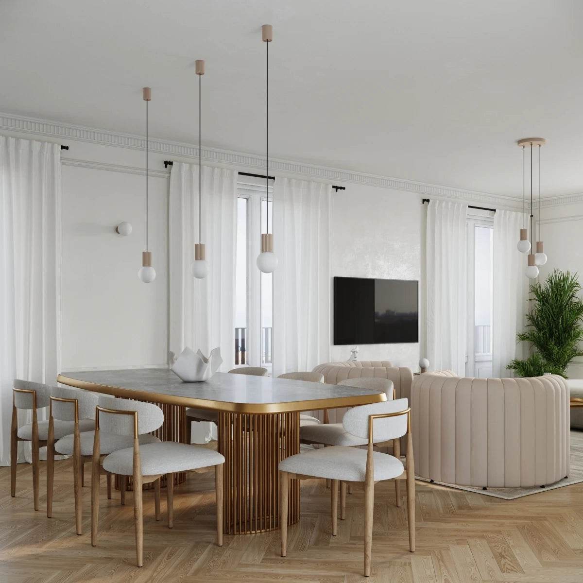 Ripplamp Halo Taupe G9 - BrighteNova