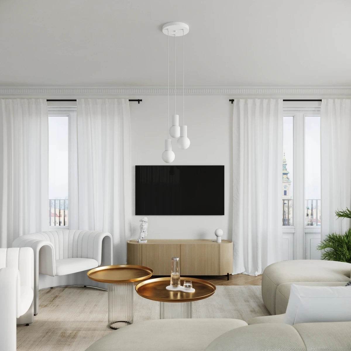 Ripplamp Halo Valge G9 - BrighteNova