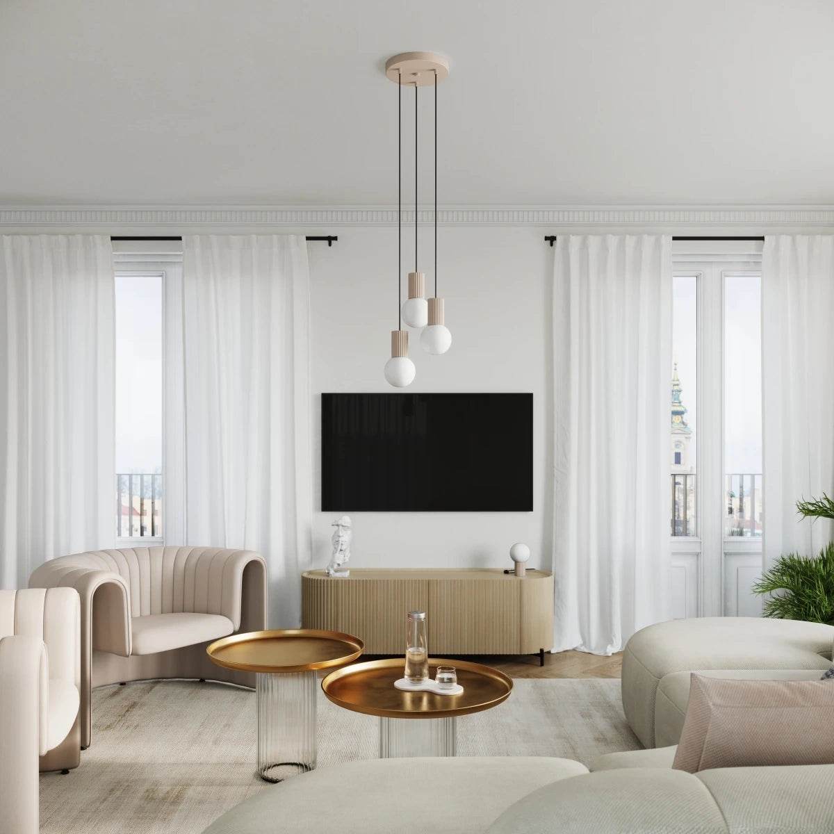 Ripplamp Halo 3P Taupe G9 - BrighteNova