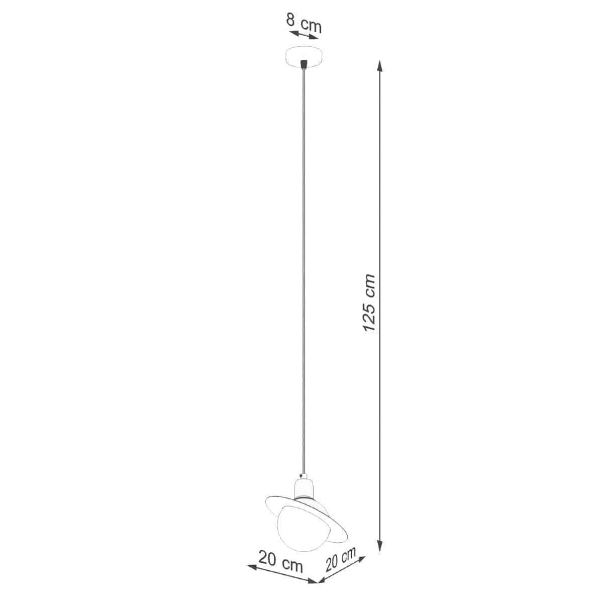 Ripplamp Hyperion 1 Valge G9 - BrighteNova