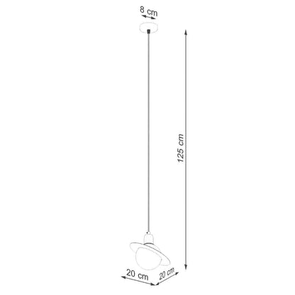 Ripplamp Hyperion 1 Valge G9 - BrighteNova