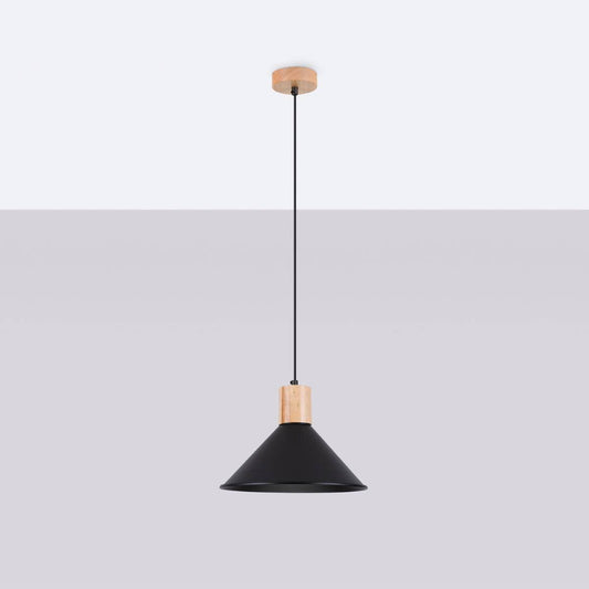 Ripplamp Jaga Must E27 - BrighteNova