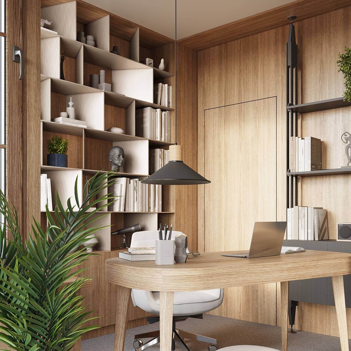 Ripplamp Jaga Must E27 - BrighteNova