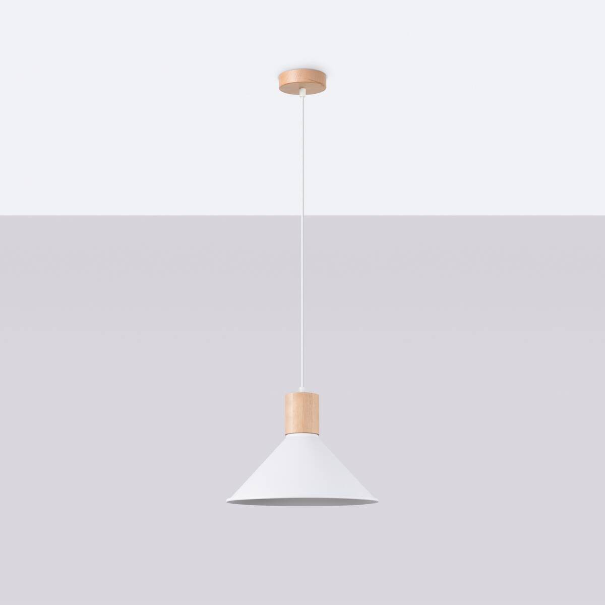 Ripplamp Jaga Valge E27 - BrighteNova
