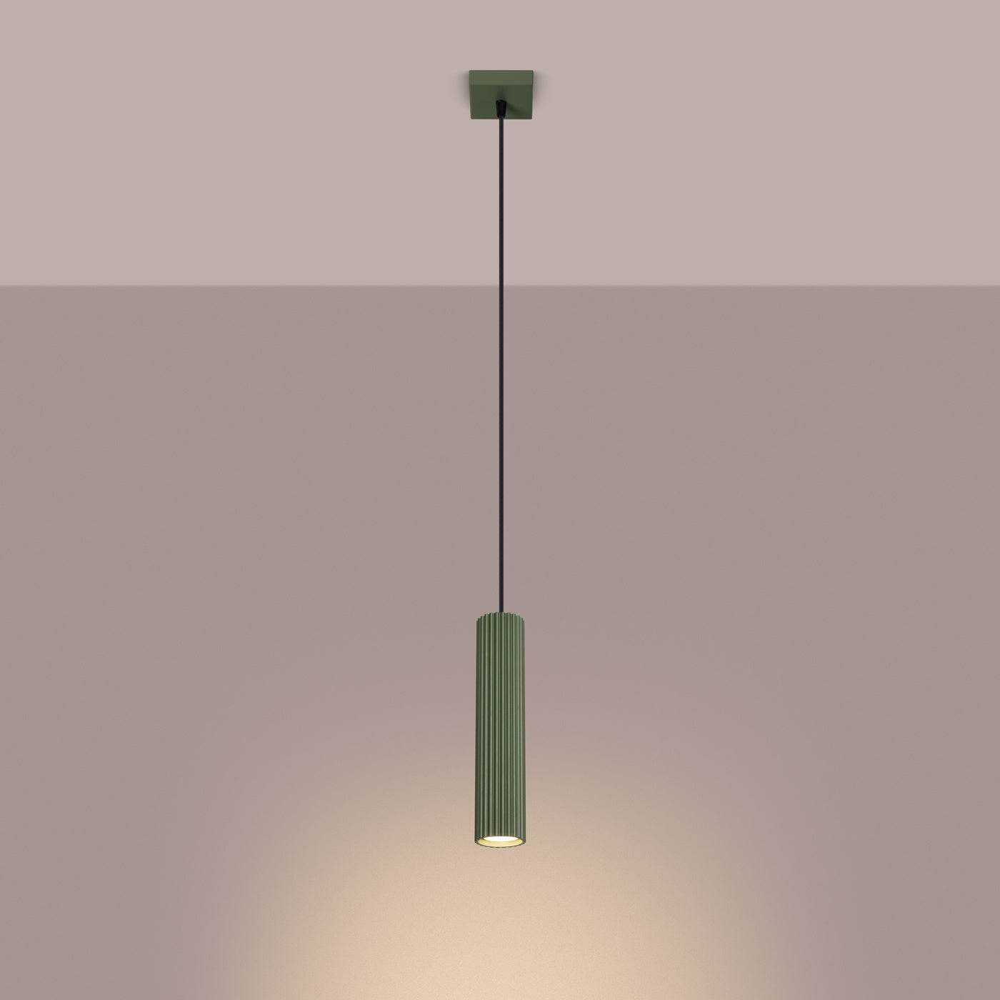 Ripplamp Karbon 1 Oliivi Roheline GU10 - BrighteNova