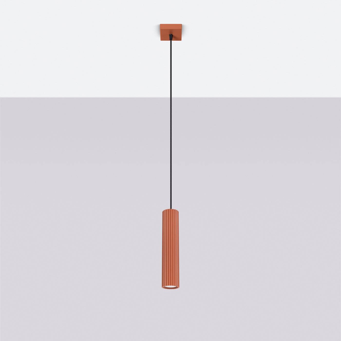 Ripplamp Karbon 1 Punane Ooker GU10 - BrighteNova
