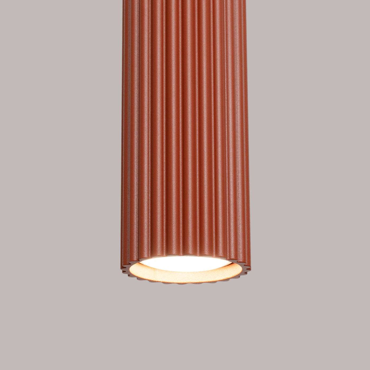 Ripplamp Karbon 1 Punane Ooker GU10 - BrighteNova