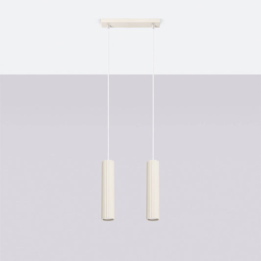 Ripplamp Karbon 2 Valge GU10 - BrighteNova