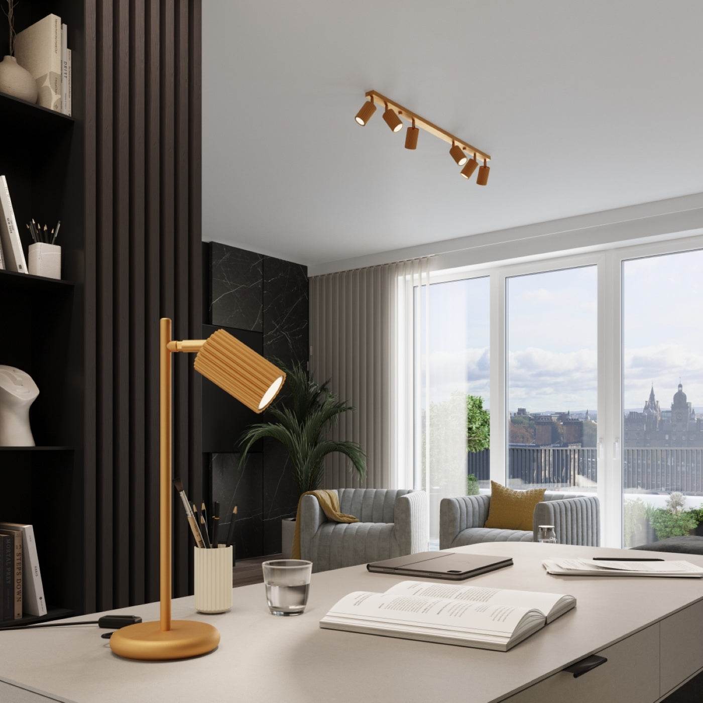 Ripplamp Karbon 2 Kuldne GU10 - BrighteNova