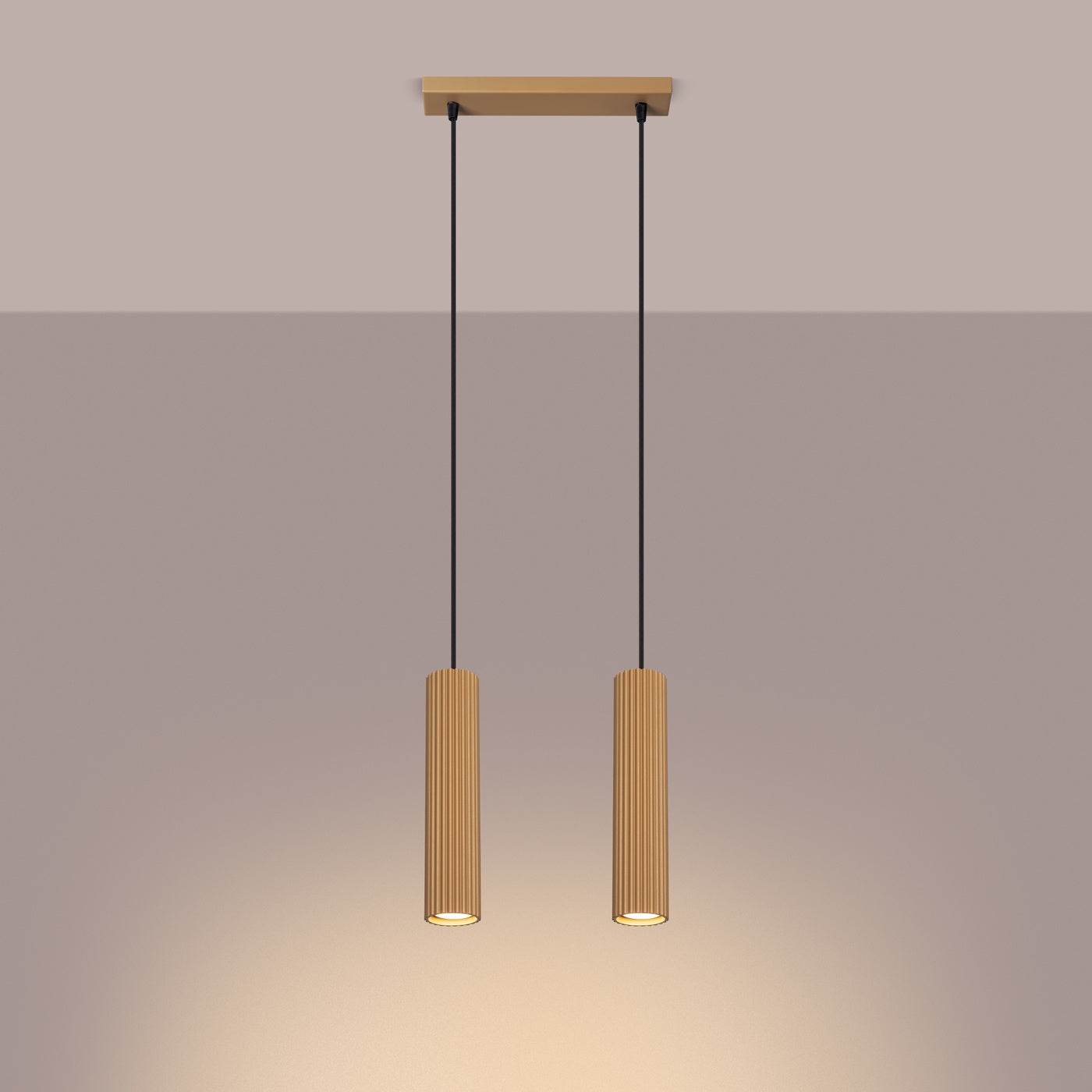 Ripplamp Karbon 2 Kuldne GU10 - BrighteNova