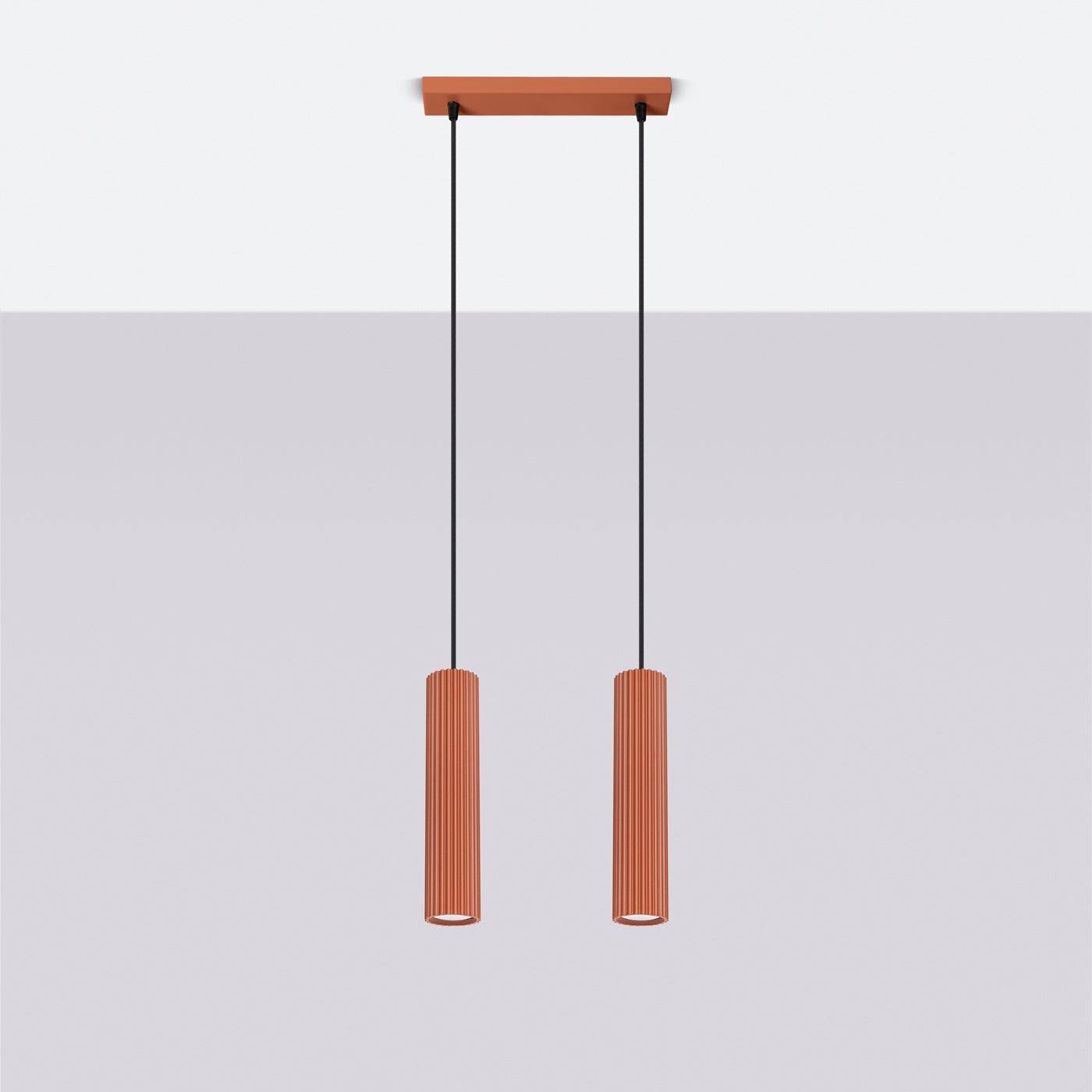 Ripplamp Karbon 2 Punane Ooker GU10 - BrighteNova