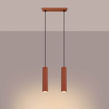 Ripplamp Karbon 2 Punane Ooker GU10 - BrighteNova