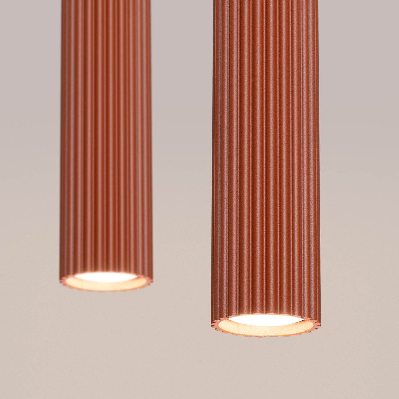 Ripplamp Karbon 2 Punane Ooker GU10 - BrighteNova