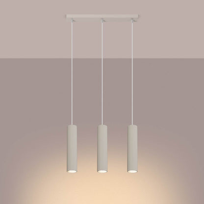 Ripplamp Karbon 3L Beež GU10 - BrighteNova