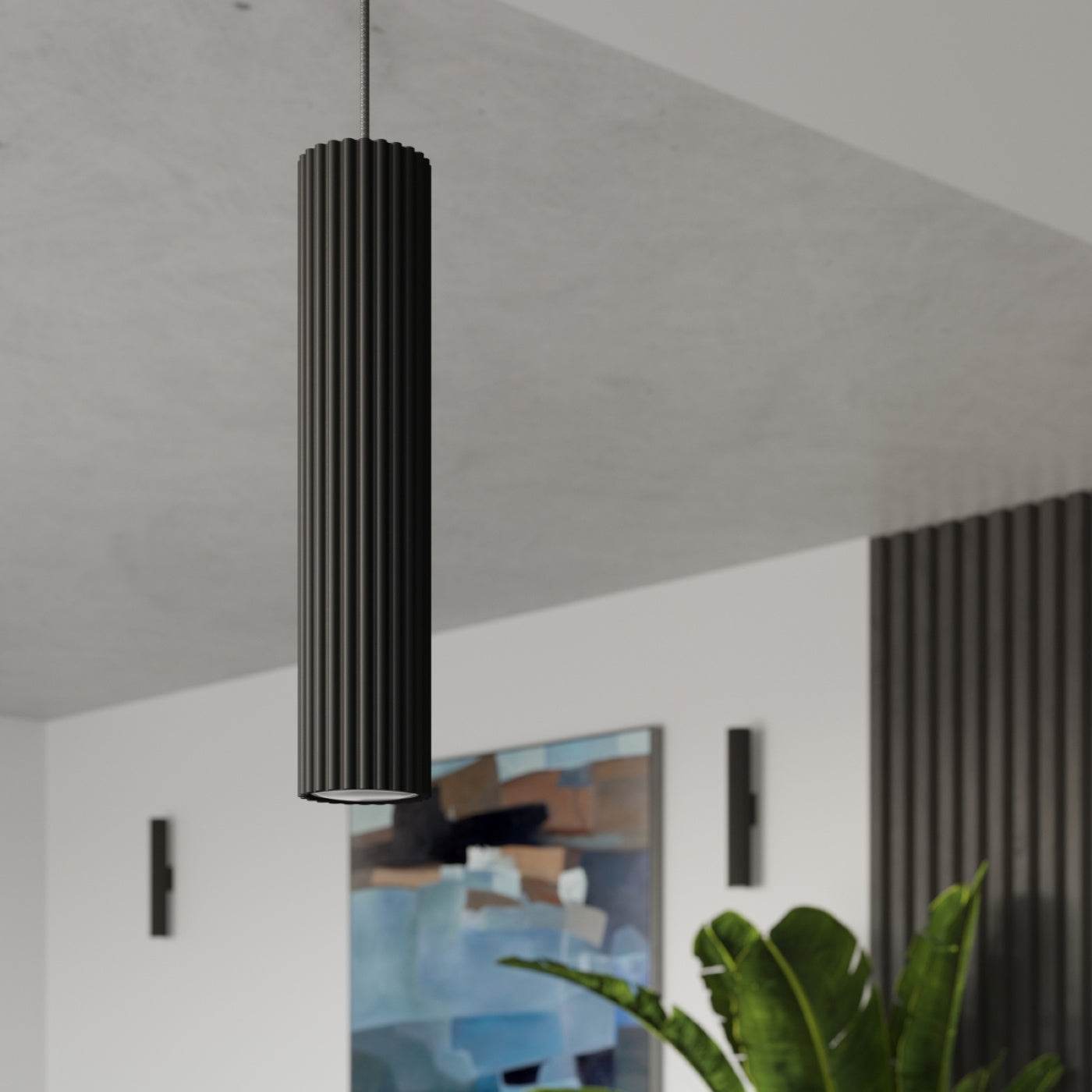 Ripplamp Karbon 3L Must GU10 - BrighteNova