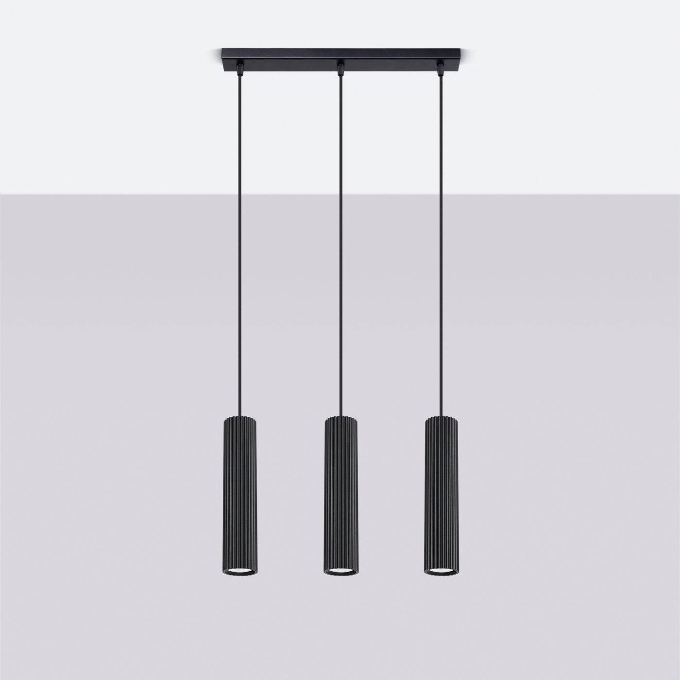Ripplamp Karbon 3L Must GU10 - BrighteNova