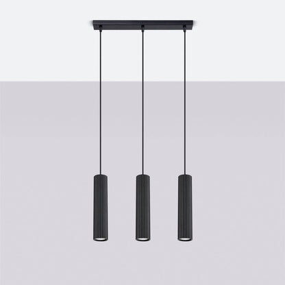 Ripplamp Karbon 3L Must GU10 - BrighteNova