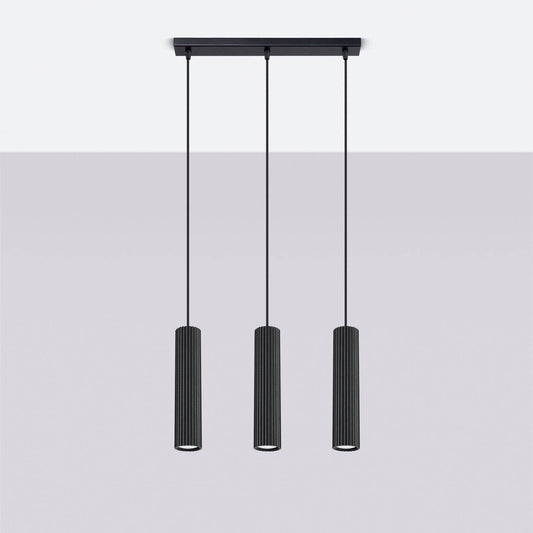 Ripplamp Karbon 3L Must GU10 - BrighteNova