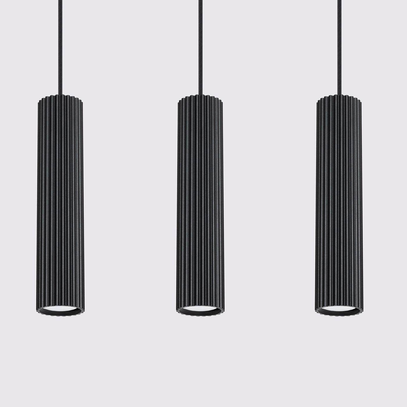 Ripplamp Karbon 3L Must GU10 - BrighteNova