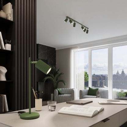 Ripplamp Karbon 3L Oliivi Roheline GU10 - BrighteNova
