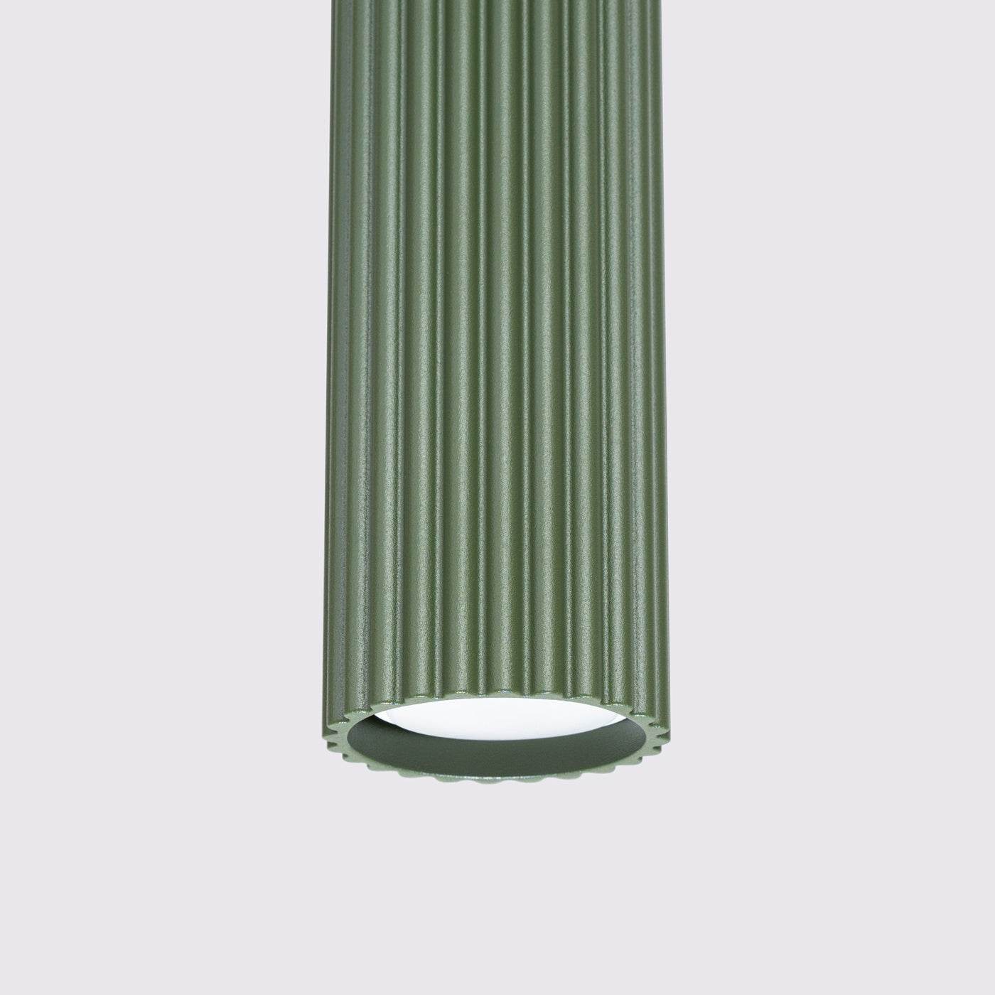 Ripplamp Karbon 3L Oliivi Roheline GU10 - BrighteNova