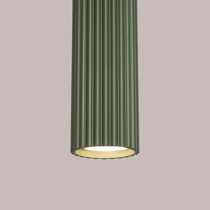 Ripplamp Karbon 3L Oliivi Roheline GU10 - BrighteNova