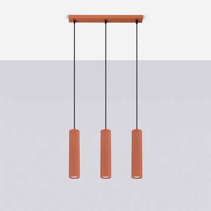 Ripplamp Karbon 3L Punane Ooker GU10 - BrighteNova