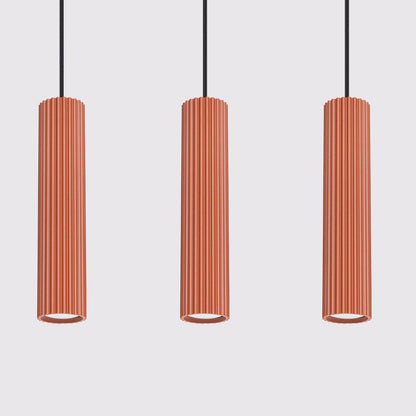 Ripplamp Karbon 3L Punane Ooker GU10 - BrighteNova