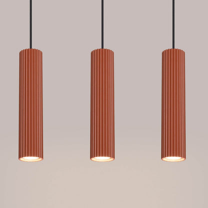 Ripplamp Karbon 3L Punane Ooker GU10 - BrighteNova