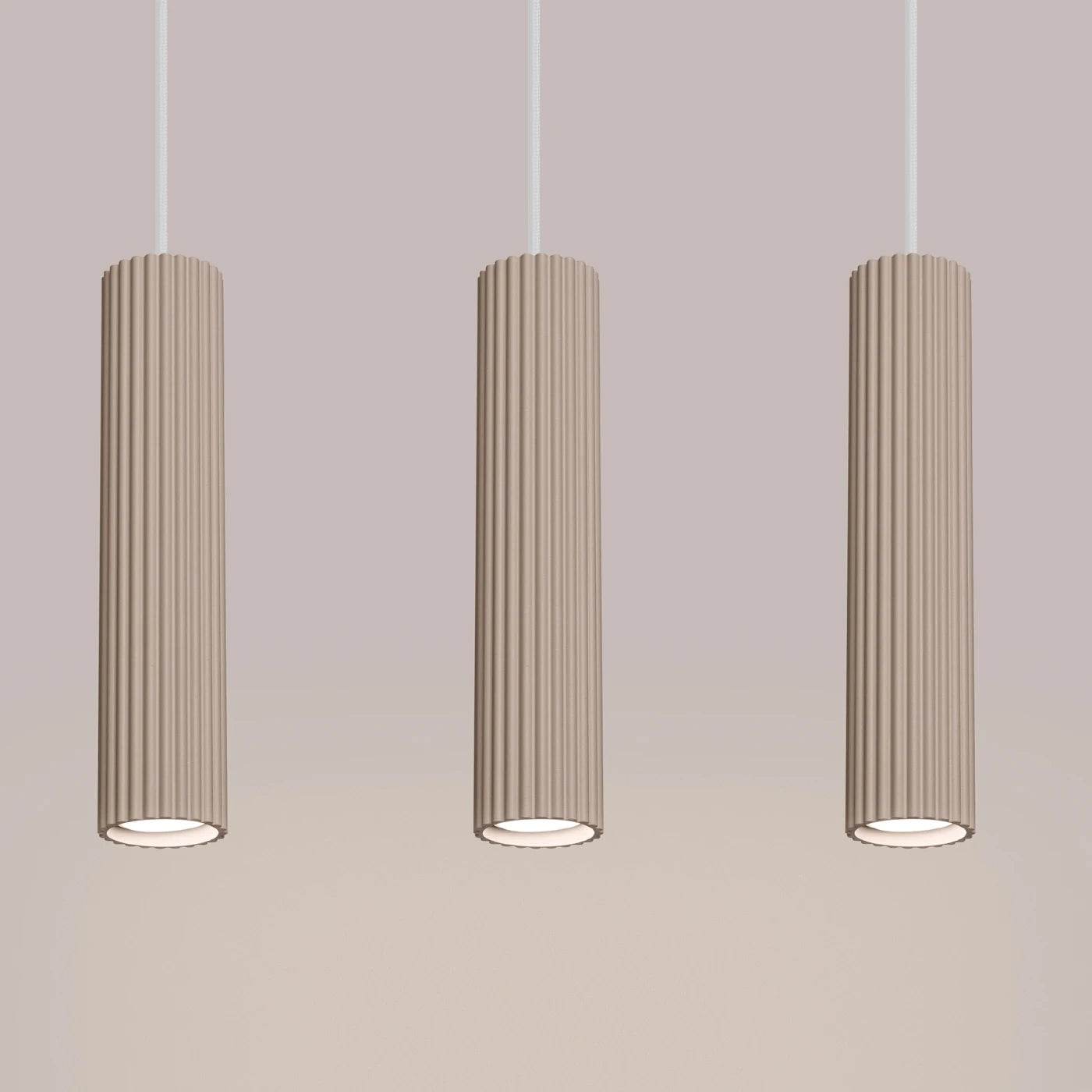 Ripplamp Karbon 3L Taupe GU10 - BrighteNova