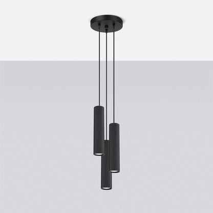 Ripplamp Karbon 3P Must GU10 - BrighteNova