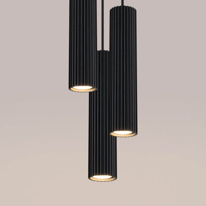 Ripplamp Karbon 3P Must GU10 - BrighteNova
