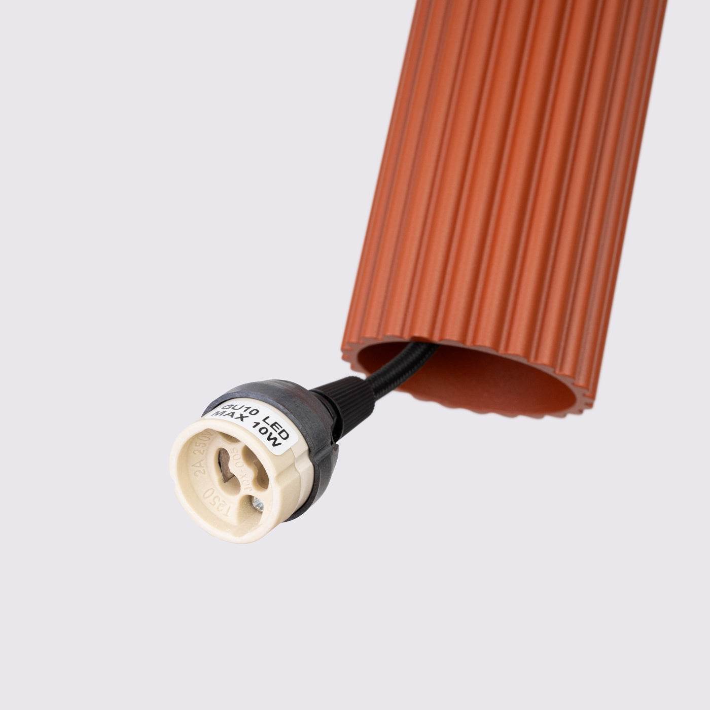 Ripplamp Karbon 3P Punane Ooker GU10 - BrighteNova
