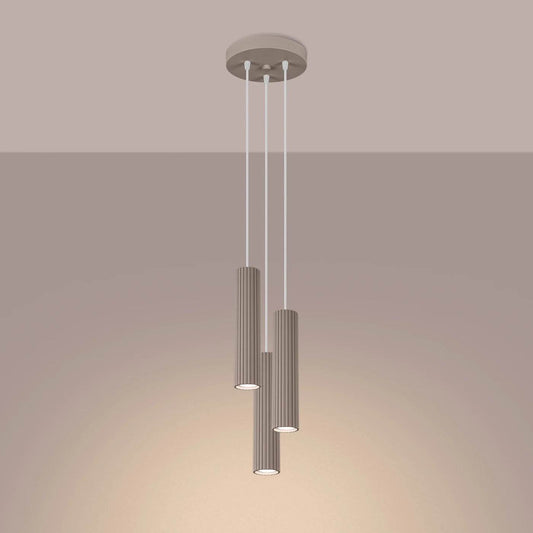 Ripplamp Karbon 3P Taupe GU10 - BrighteNova