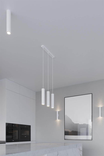 Ripplamp Lagos 3P Valge GU10 - BrighteNova
