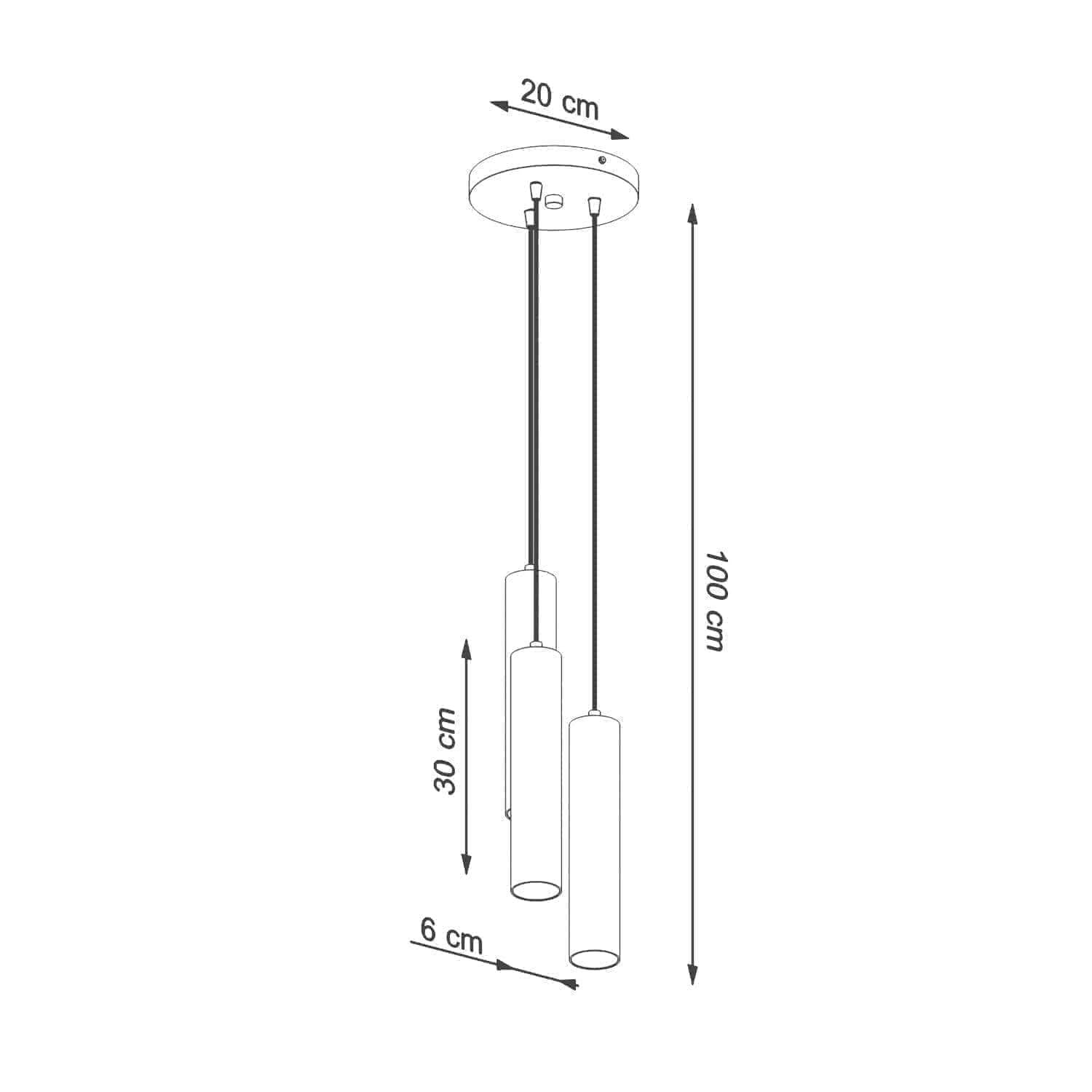 RIpplamp Lino 3P Puit GU10 - BrighteNova