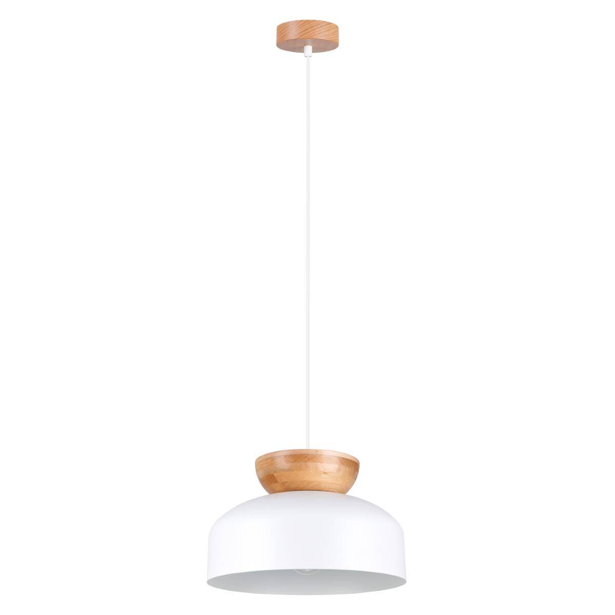 Ripplamp Marion Valge E27 - BrighteNova