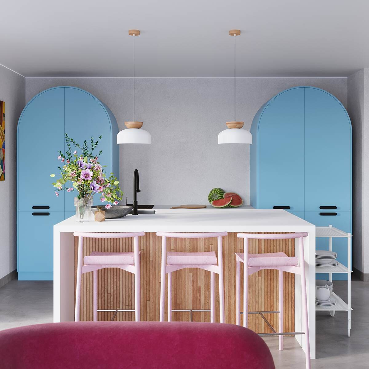 Ripplamp Marion Valge E27 - BrighteNova