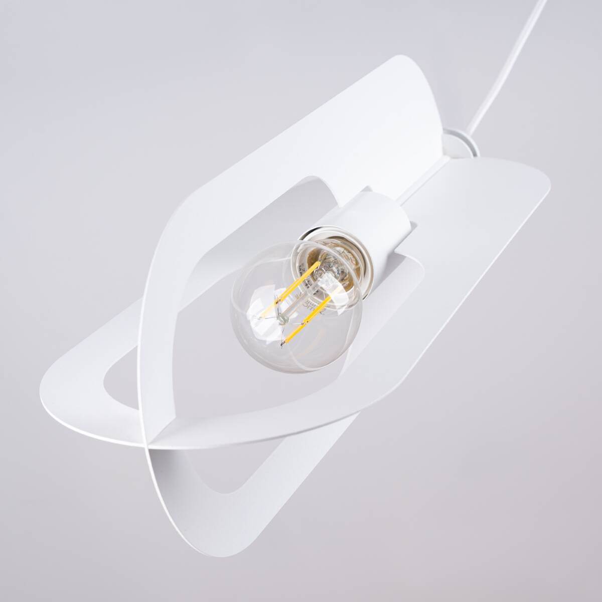 Ripplamp Nicus 1 Valge E27 - BrighteNova