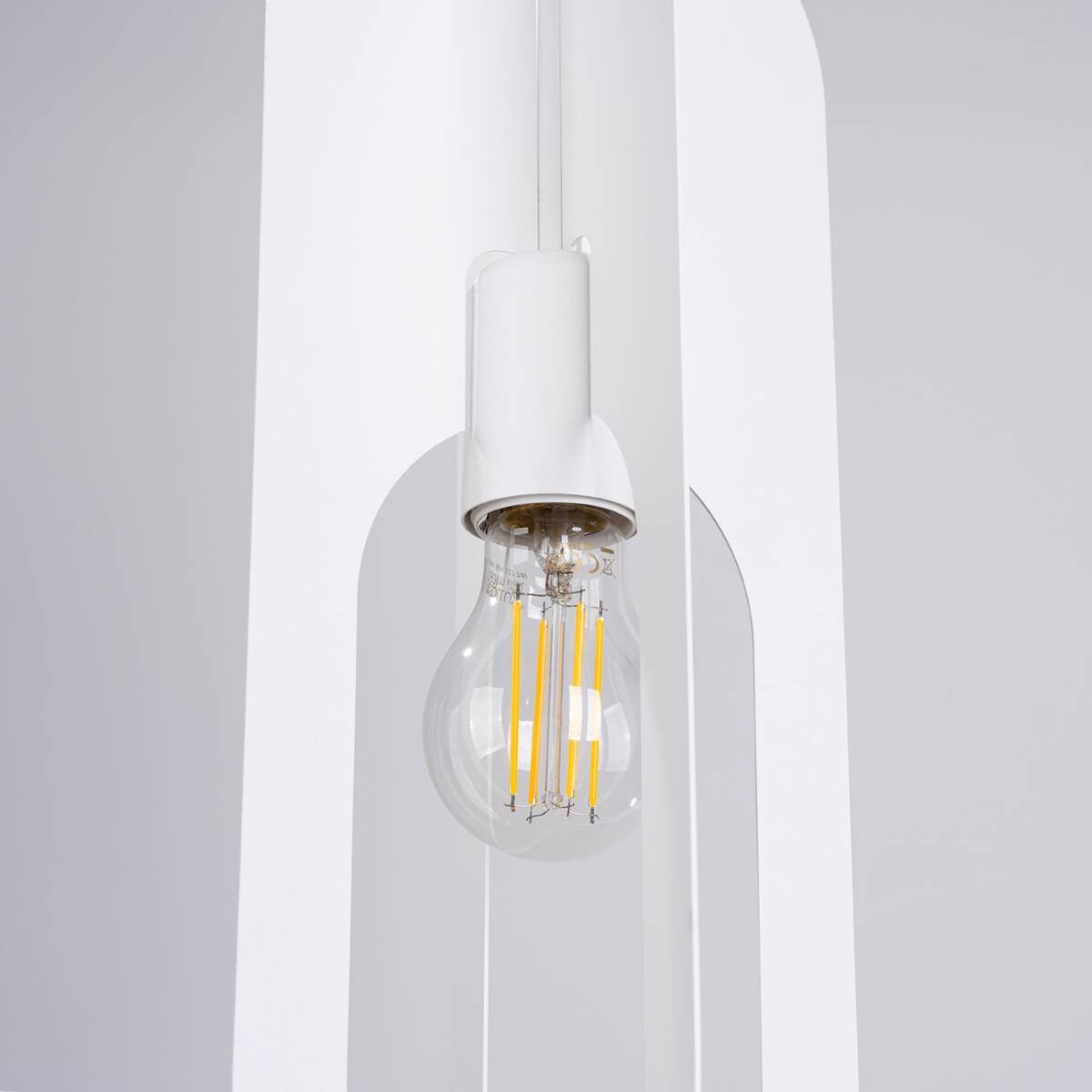Ripplamp Nicus 1 Valge E27 - BrighteNova