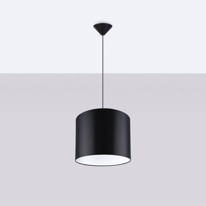 Ripplamp Nova 30cm Must E27 - BrighteNova