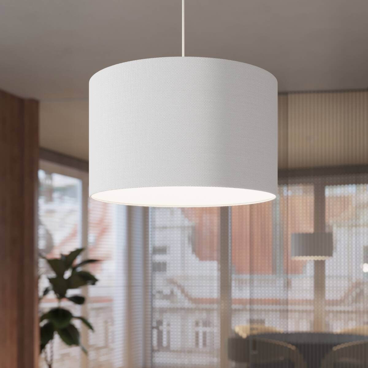 Ripplamp Nova 30cm Valge E27 - BrighteNova