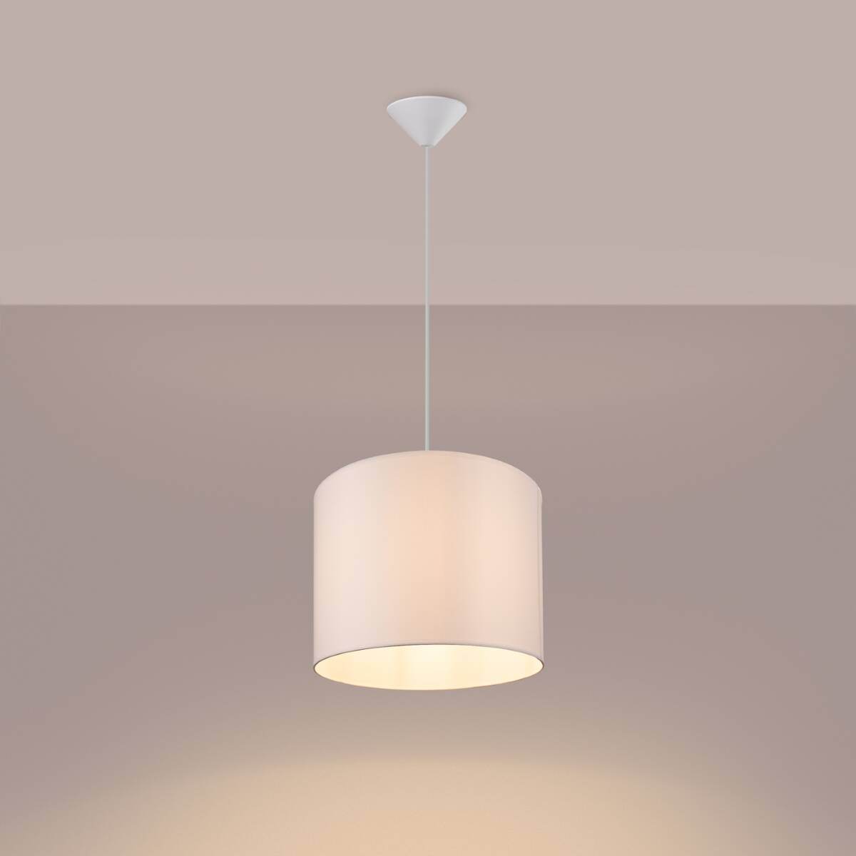 Ripplamp Nova 30cm Valge E27 - BrighteNova