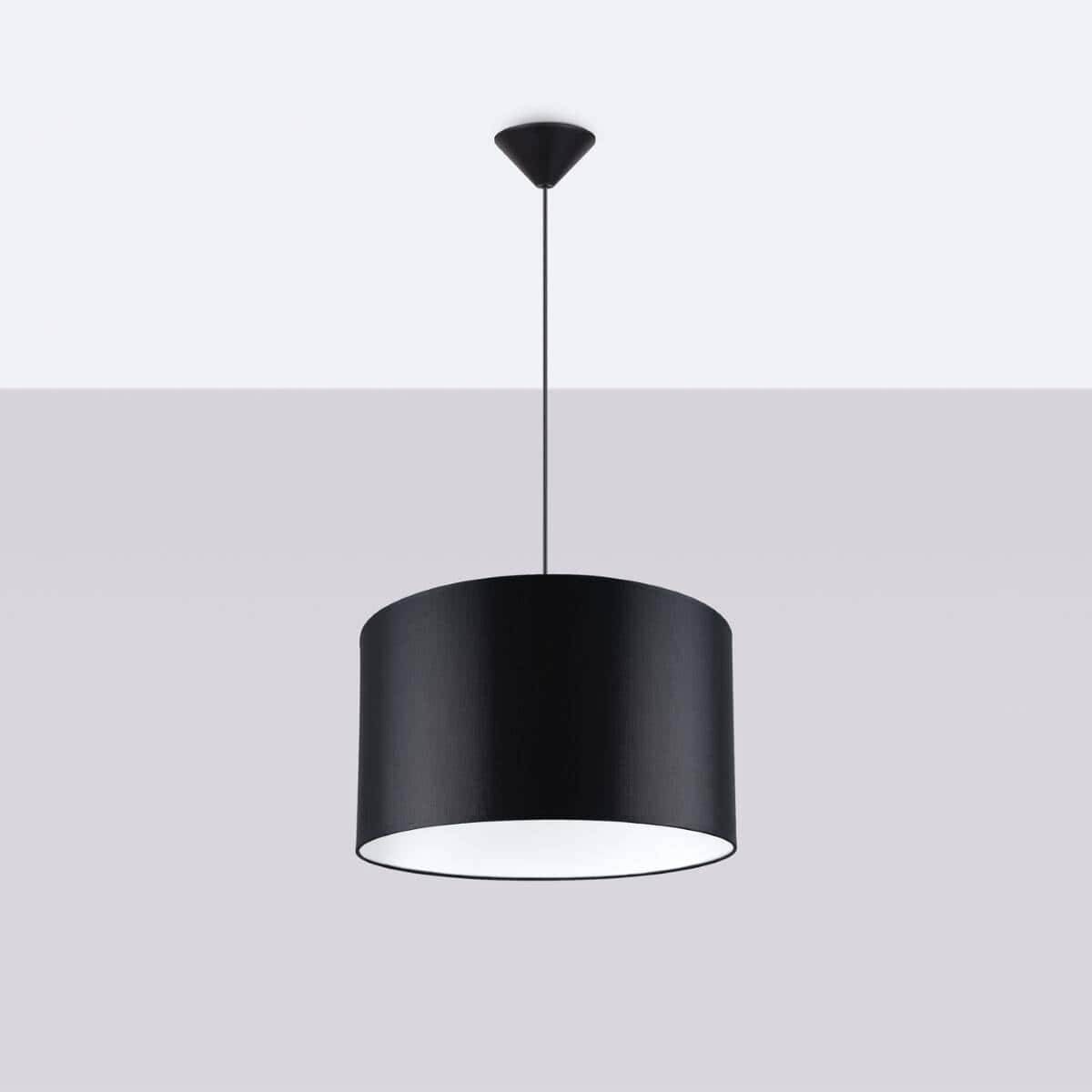 Ripplamp Nova 40cm Must E27 - BrighteNova