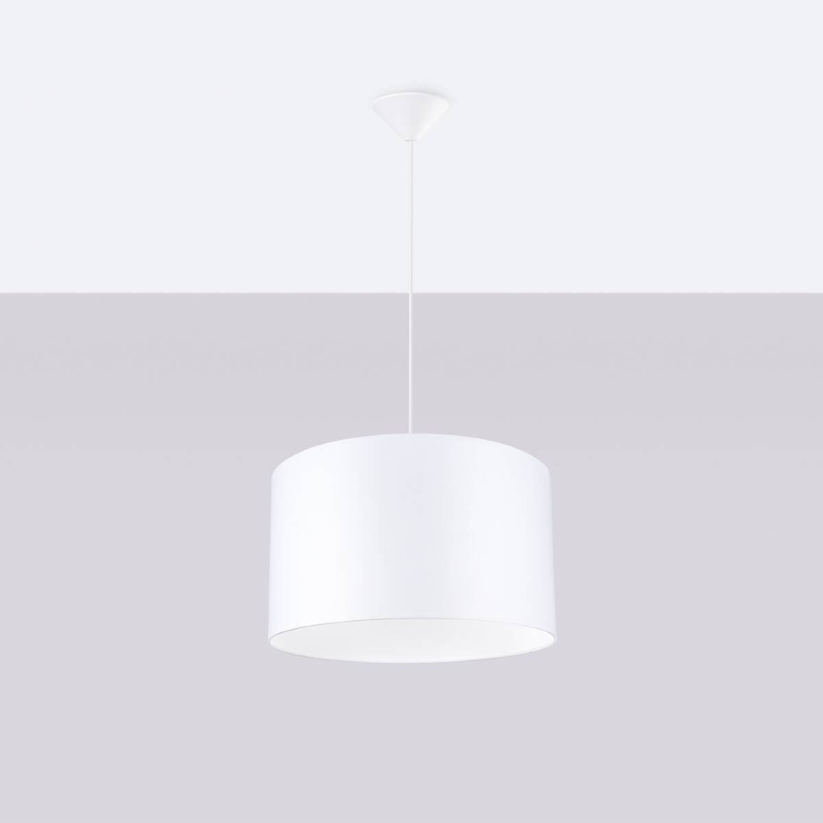 Ripplamp Nova 40cm Valge E27 - BrighteNova
